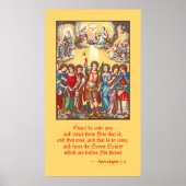 De zeven Archangels (CP 001; Chromolithograaf) Poster (Voorkant)