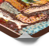 De zeven Archangels (CP 001; Chromolithograaf) Poster (Hoek)