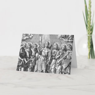 De zeven Archangels (M 034; Engraving) Kaart