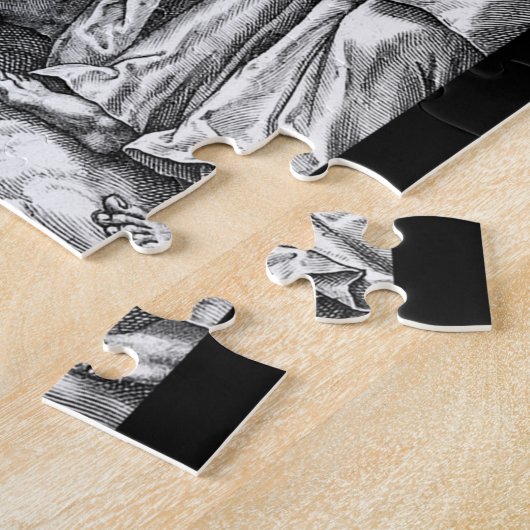 De zeven Archangels (M 034; Engraving) Legpuzzel (Zijkant)