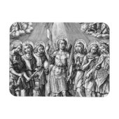 De zeven Archangels (M 034; Engraving) Magneet (Horizontaal)