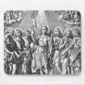 De zeven Archangels (M 034; Engraving) Muismat (Voorkant)