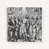 De zeven Archangels (M 034; Engraving) Notitieboek (Voorkant)