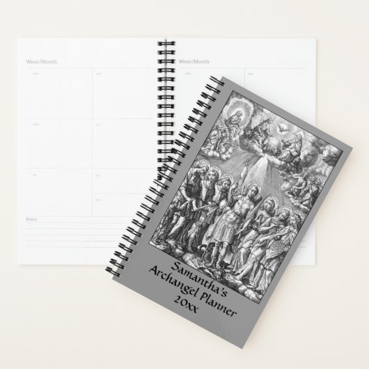 De zeven Archangels (M 034; Engraving) Planner (Display)