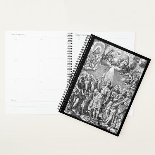 De zeven Archangels (M 034; Engraving) Planner (Display)
