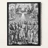 De zeven Archangels (M 034; Engraving) Planner (Achterkant)