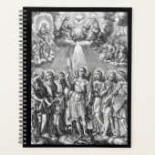De zeven Archangels (M 034; Engraving) Planner (Voorkant)