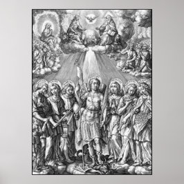 De zeven Archangels (M 034; Engraving) Poster