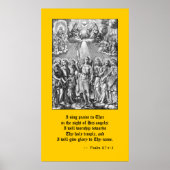 De zeven Archangels (M 034; Engraving) Poster (Voorkant)