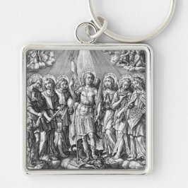 De zeven Archangels (M 034; Engraving) Sleutelhanger