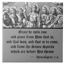 De zeven Archangels (M 034; Engraving)