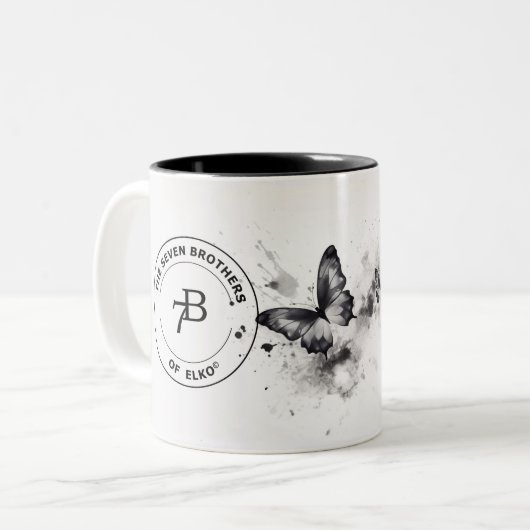 De zeven broers van Elko Butterfly Mok (Voorkant links)