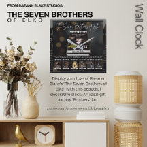 De zeven broers van Elko Wall Clock