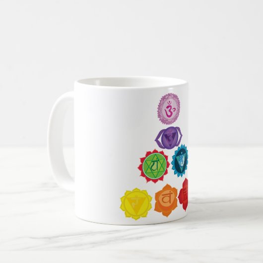 De Zeven Chakra’s Yoga Mok (Voorkant links)