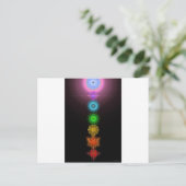 De Zeven Chakras Briefkaart (Staand voorkant)