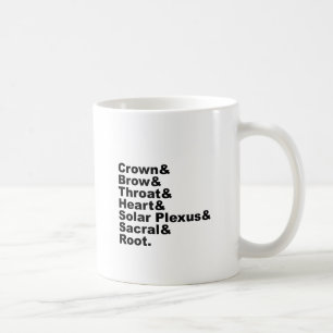 De Zeven Chakras van het Hindoeïsme en de Hindoeri Koffiemok