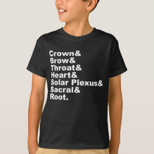 De Zeven Chakras van het Hindoeïsme en de Hindoeri T-shirt