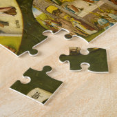 De zeven dagen zonnen en de vier laatste dingen legpuzzel (Zijkant)