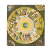 De zeven dagen zonnen en de vier laatste dingen notitieblok (Voorkant)