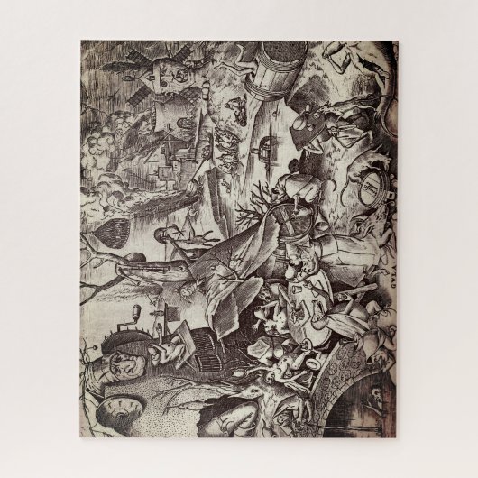 De zeven dagen zonnen - Gluttony Legpuzzel (Verticaal)