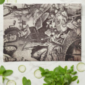 De zeven dagen zonnen - Gluttony Theedoek (Gevouwen)