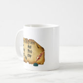 De zeven dagen zonnen koffiemok (Voorkant links)