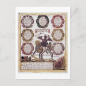 De zeven dagzonnen (graven) briefkaart (Voorkant)