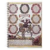 De zeven dagzonnen (graven) notitieboek (Voorkant)