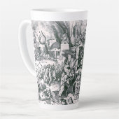 De Zeven Dodelijke Zins - Greed Latte Mok (Linkerhoek)