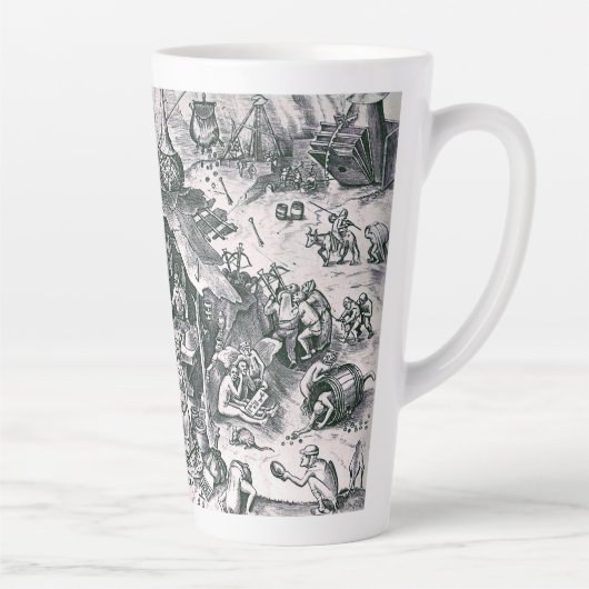 De Zeven Dodelijke Zins - Greed Latte Mok (Rechts)