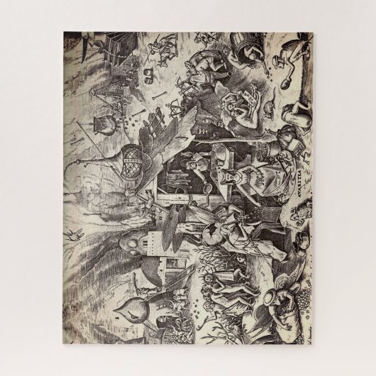 De Zeven Dodelijke Zins - Greed Legpuzzel (Verticaal)