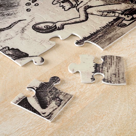 De Zeven Dodelijke Zins - Greed Legpuzzel (Zijkant)