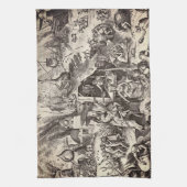 De Zeven Dodelijke Zins - Greed Theedoek (Verticaal)