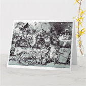 De Zeven Dodelijke Zonden, Pieter Bruegel Kaart (Gele Bloem)
