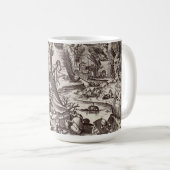 De zeven doden zonden - Gluttony Koffiemok (Voorkant rechts)