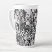 De zeven doden zonden - Gluttony Latte Mok (Linkerhoek)