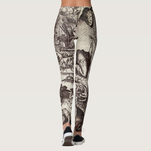 De zeven doden zonden - Gluttony Leggings (Achterkant)