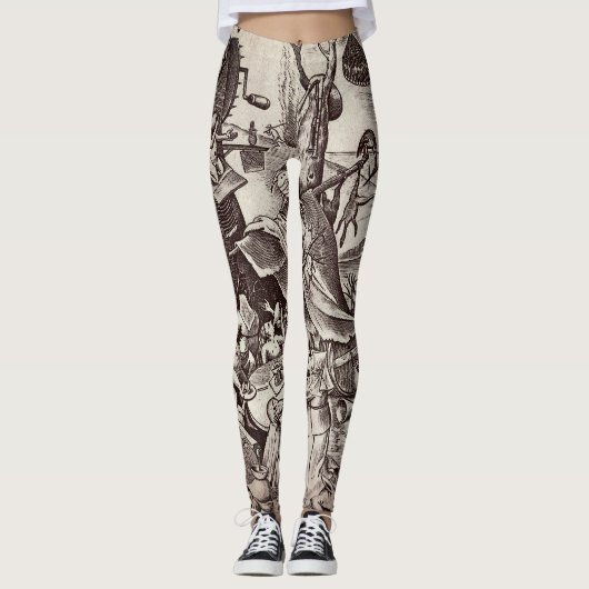 De zeven doden zonden - Gluttony Leggings (Voorkant)