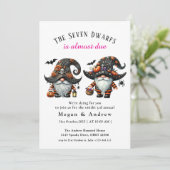 De zeven dwergen Halloween Kaart (Staand voorkant)