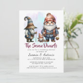 De zeven dwergen kaart (Staand voorkant)
