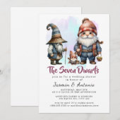 De zeven dwergen kaart (Voorkant / Achterkant)