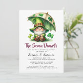 De Zeven Dwergen Kaart (Staand voorkant)