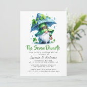 De zeven dwergen kaart (Staand voorkant)