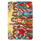 de zeven engelen (CP 001); Chromolithograaf) Magneet (Verticaal)