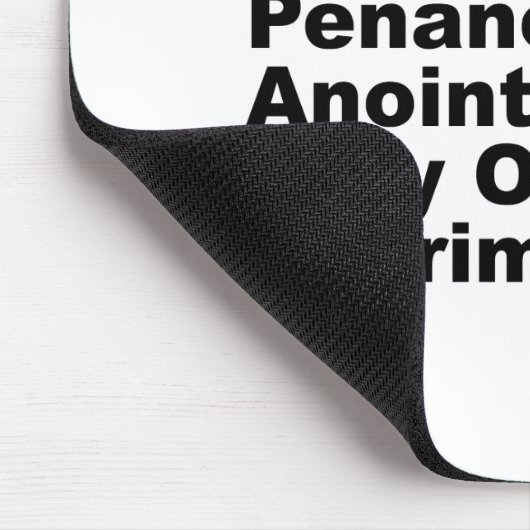 De zeven heiligdheden van het christendom en het k muismat (Hoek)