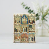 De zeven heiligdommen briefkaart (Staand voorkant)