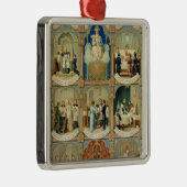 De zeven heiligdommen metalen ornament (Rechts)