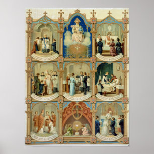 De zeven heiligdommen poster