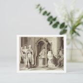 De zeven heiligen: Confession, 1779 (pen, bruin Briefkaart (Staand voorkant)