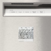De zeven heiligen van Bretagne Magneet (Insitu (Vaatwasser))
